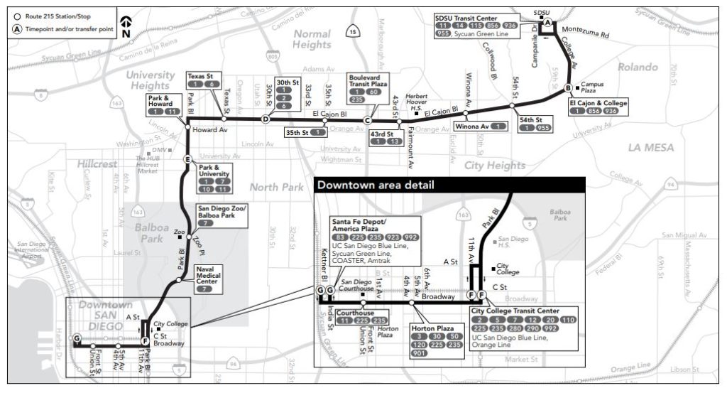 San Diego’s Expensive Mid-City Bus Rapid Transit Route is Slower than ...
